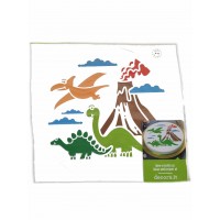 Dinosaur Cake Decorating Stencil