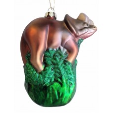 Triceratops Christmas Tree Ornament