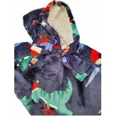 Christmas Dinosaur Supersoft Hoody