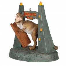 Jurassic Park T-rex Gates Christmas Ornament