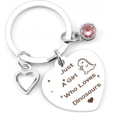 Just a Girl Keyring