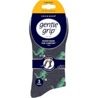 Mens Dinosaur Gentle Grip Socks