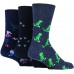 Mens Dinosaur Gentle Grip Socks