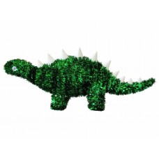 Tinsel Stegosaurus Ornament