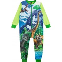 Jurassic World Green Fleece Onesie