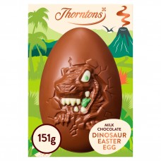 Thorntons Milk Chocolate T-rex Dinosaur Egg  151g