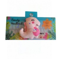 Pink Dinosaur Headband