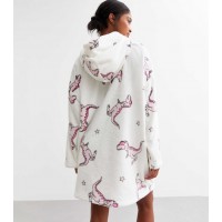Womens Dinosaur Oversized Hoodie