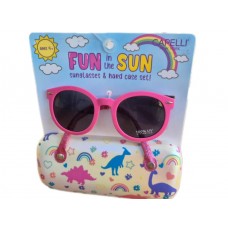 Dinosaur Sunglasses and Hard Case Set