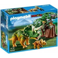Playmobil Triceratops and Baby Set 5234