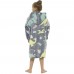 Glow in the Dark Dinosaur Hooded Blanket