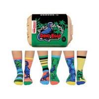Kids Dinosaur Socks Gift Box UK 12-6