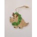 Wooden Dinosaur Christmas Decoration