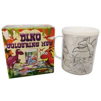 Colour a Dinosaur Mug