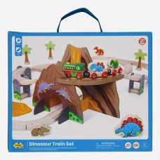 Dinosaur Wooden Train Set Dinosaur Wooden Train Set