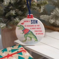 SON Dinosaur Xmas Tree Hanger SON Dinosaur Xmas Tree Hanger