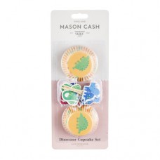 Mason Cash Dinosaur Cupcake Set