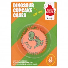 Orange T-rex Cupcake Cases