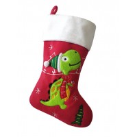 Dinosaur Christmas Stocking