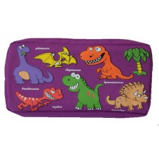 Dinosaur Fabric Double Sided Pencil Case