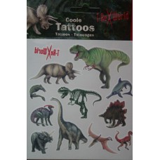 Dinosaur Temporary Tattoos