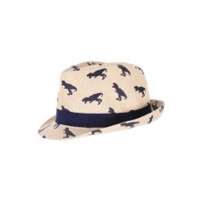 T-rex Straw Trilby Hipster Hat