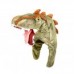 T-Rex Dinosaur Head Hat Green 