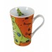 Orange Dinosaur Mug with Eggs