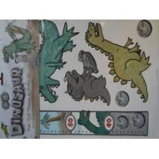 Dinosaur Height Chart and Wall Stickers  Set