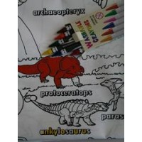Colour-a-Dinosaur Playmat