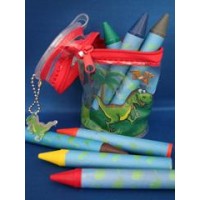 Dinosaur Wax Crayon Set