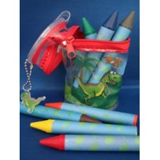 Dinosaur Wax Crayon Set