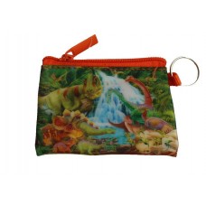 Dinosaur 3D Zip Purse