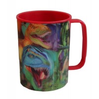 Dinosaur Smiles 3D Plastic Mug
