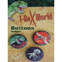 Dinosaur T-rex Badges Pack