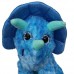 Sparkly Blue Triceratops - 30cm