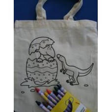 Colour-a-Dinosaur Mini Bag & Crayons