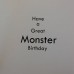 Dimetrodon Birthday Card