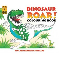 Dinosaur ROAR! Book for COLOURING
