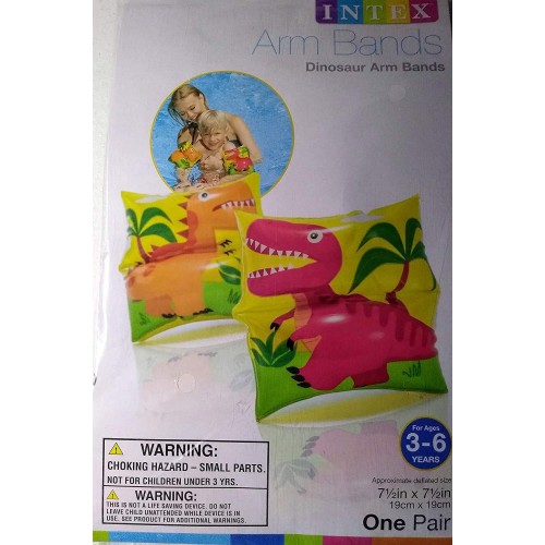 Details about   LOT OF 3 SETS CHILDREN'S SWIMMING AIDS INTEX ARMBANDS DINOSAUR FLOATIES 