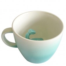 Apatosaurus Cup - Turquoise