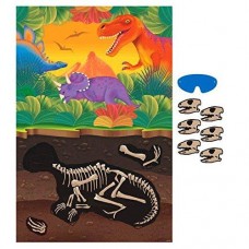 Pin-the-head-on-the-Dinosaur Party Game