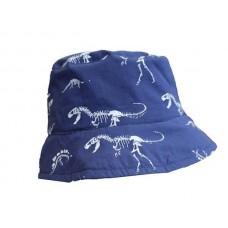 Dinosaur Skeleton Reversible Bucket Hat