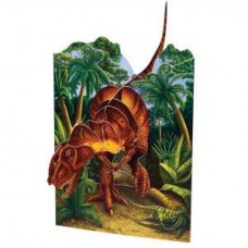 Swinging T-rex Card