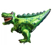 T-rex Air-Filled Balloon on Stick