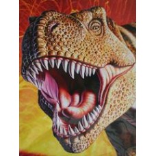 Roaring T-rex Fine ART PRINT