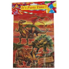 Wild Dinosaur Loot Bags - 6 Pack