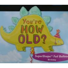 You're HOW OLD? Supershape Balloon