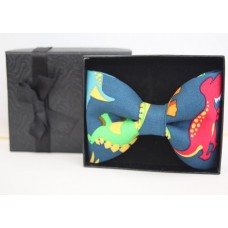 Dinosaur Clip On  Bow Tie - ADULT