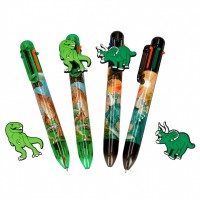 Dinosaur 6 Colour Pen